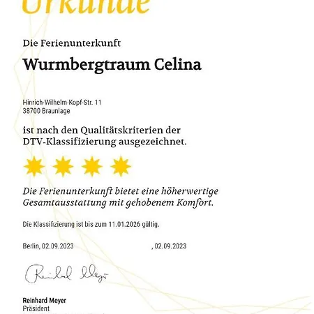Wurmbergblick Nico In 4 Sterne Zertifiziert Vom Dtv Inklusive Waeschepakete *